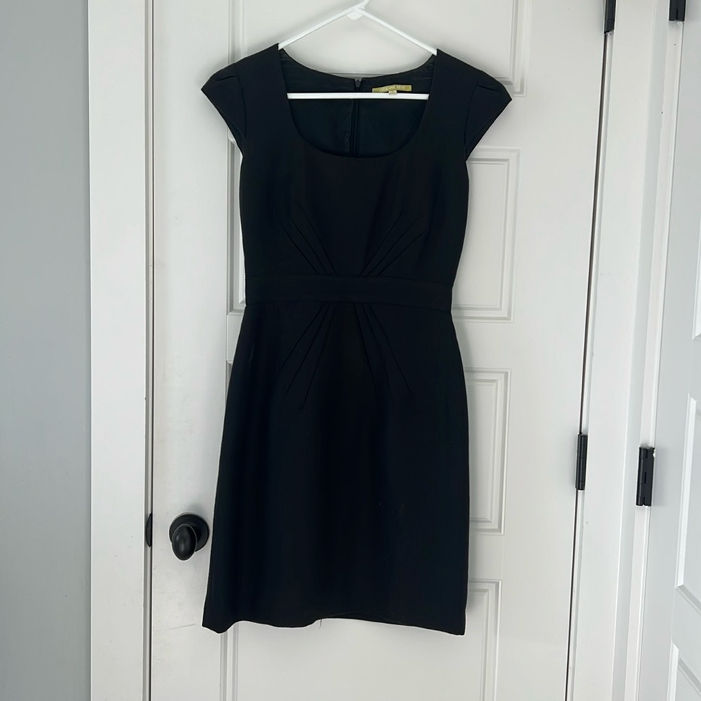 Charcoal sheath dress for work